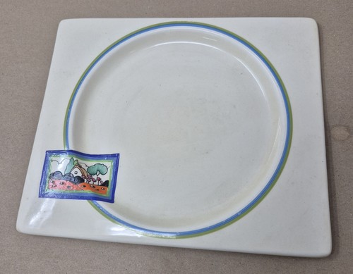 Clarice cliff biarritz - clarice, plate