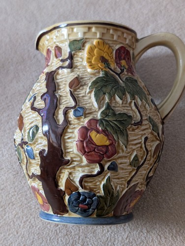 Wood jug or - or, vase
