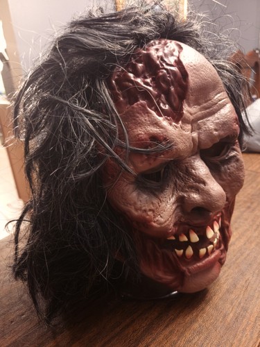 Scary zombie mask costume - scary,