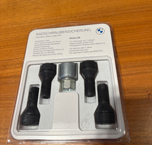 Genuine bmw locking wheel - locking,