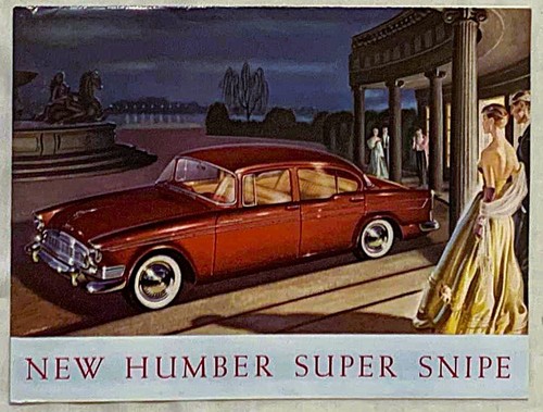 Humber super snipe brochure - snipe,