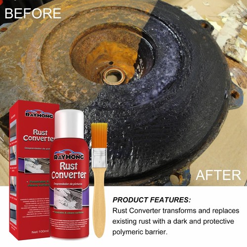 Car chassis rust converter - rust,