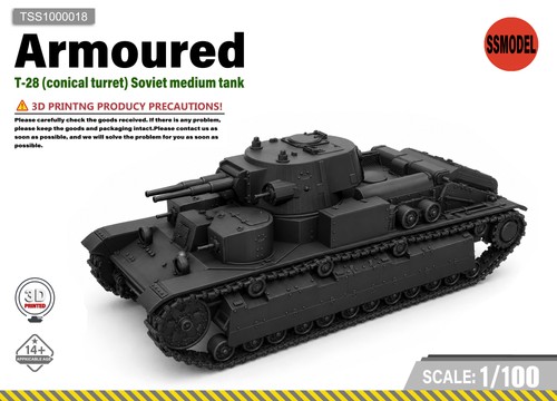 Ssmodel 100 conical - 1/100, t-28