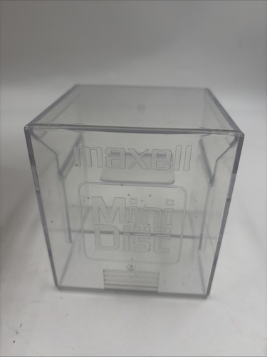 Maxell clear minidisc storage - clear,