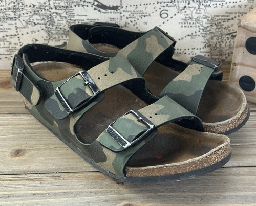 Birkenstock camouflage sandals - camouflage,