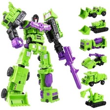 HZX 6In1 Transform IDW Bruticus Robot 22cm Action Figure Model Toys Doll No Box