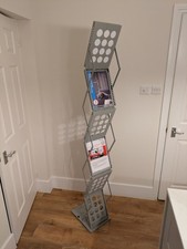 Z - Up A4 Portable Folding Exhibition Brochure Display Stand