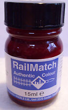RailMatch 609 GWR Indian Red Frames & Wheels 1881-1906 Enamel New 15ml Jar T48 P