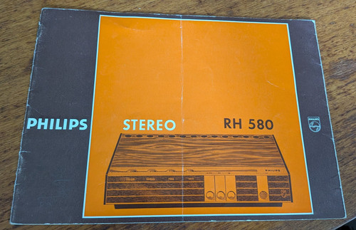 Philips 580 amplifier - philips,