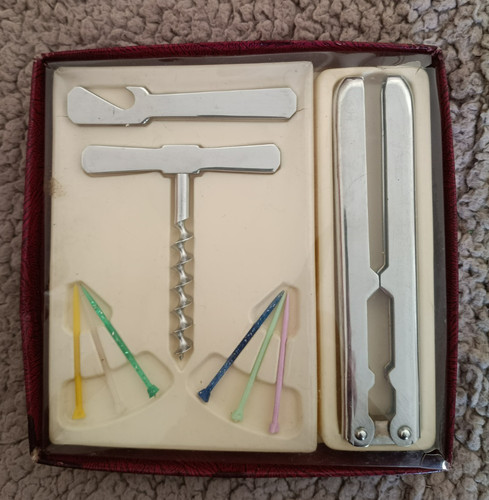 Vintage cocktail set with - set,