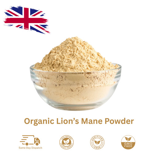 Organic lions mane mushroom - organic,