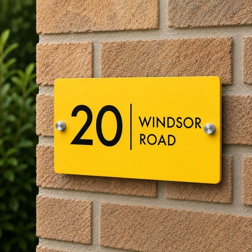 House door number sign wall - house,
