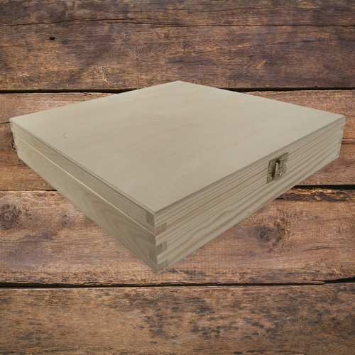 Trinket keepsake square - square, plain