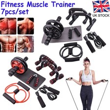 7-In-1 Ab Exercise Wheels Kit
