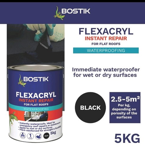 Bostik flexacryl roof repair - bostik,