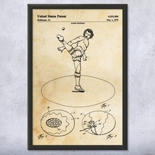 Hacky Sack Patent Wall Art