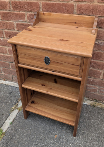 Ikea levskik pine bedside - levskik,
