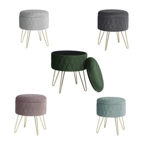 Storage footstool ottoman - footstool,