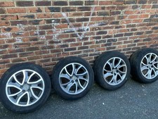 CITROEN C-CROSSER GENUINE 18" ALLOY WHEELS WITH TYRES  225/55/18  SET x4