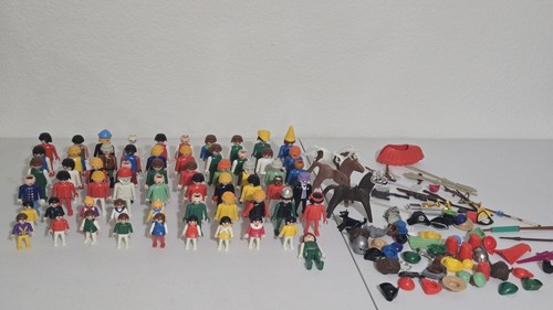 Vintage playmobil figures lot - vintage,