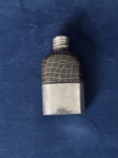 Small Antique Glass / Leather