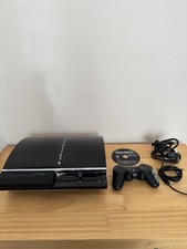 Sony PS3 PlayStation 3 60GB Console Backwards compatible plays Ps1 ps2 sealed !!