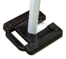 SET OF 4 BULHAWK® 5KG HEAVY DUTY CAST IRON STEEL POP UP GAZEBO WEIGHTS PLATES