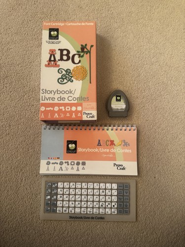 Cricut storybook die cutting - storybook,
