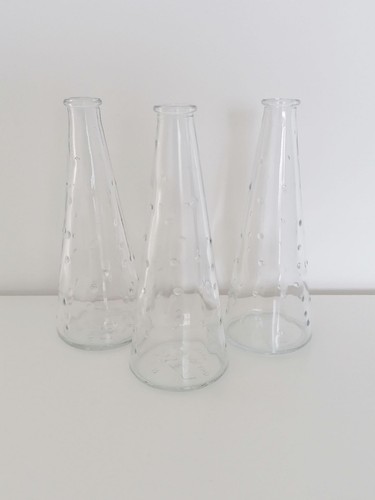 Ikea clear glass vases set - ikea,