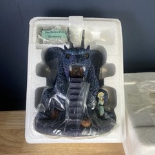 hawthorne village nightmare before Christmas gargoyle Building house Open Box