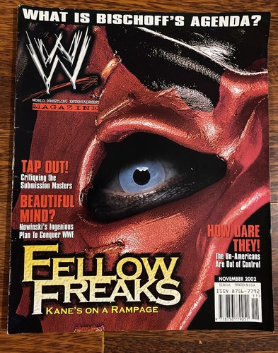 Wwe magazine november 2002 - magazine,
