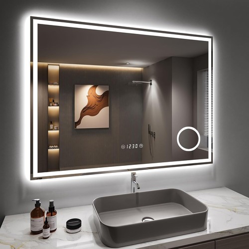 Led bathroom mirror touch - mirror, w/
