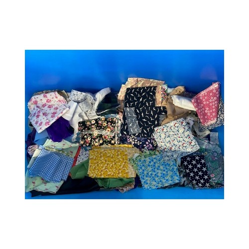 Mixed fabric scrap bags - scrap, sewing