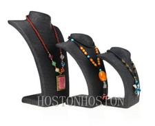 Necklace Pendant Chain Jewelry Bust Display Stand Show Model 