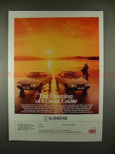 1980 reliant scimitar - reliant, &