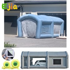 Inflatable Paint Booth Portable Car Spray Booth Car Paint Tent w/Filter & Blower