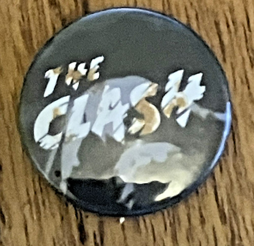 The clash punk rock band - clash, logo