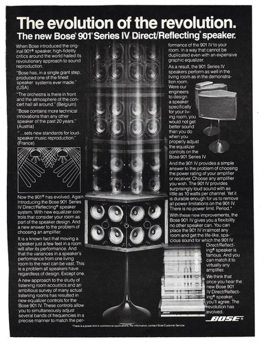 Bose 901 series - series, iv