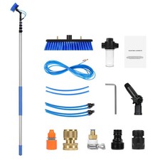 Uimoso Water Fed Pole Kit 9m Solar Panel Cleaning Pole with Extendable Handle