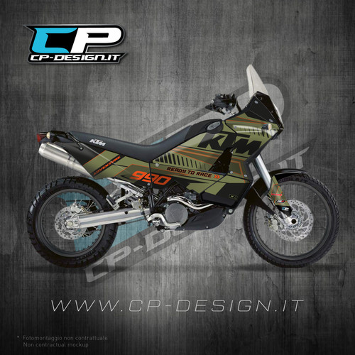 Graphics kit for ktm 950 - ktm,