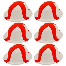 ST GEORGE PLASTIC BOWLER HATS