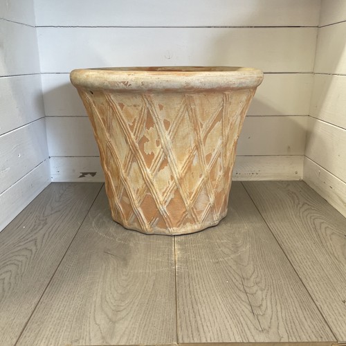 Large vintage terracotta pot - x-large,