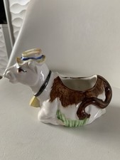 Vintage Price & Kensington Laying Down Cow Ceramic Made In England VGC