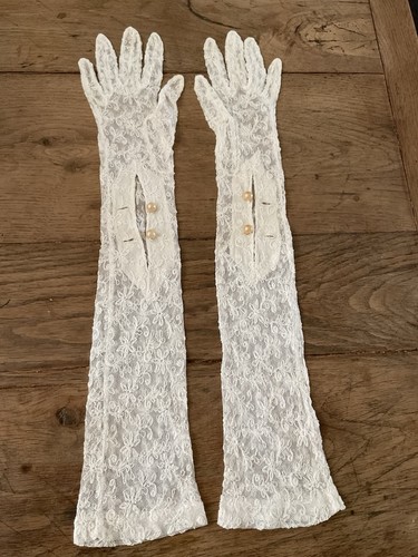 Antique handmade tambour lace - antique,