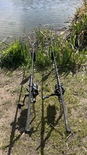 Sonik 6ft 3lb Carp Rods X2