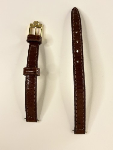 Omega ladies 8mm leather watch - omega,