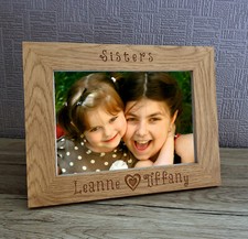 Photo Frame Sisters Love