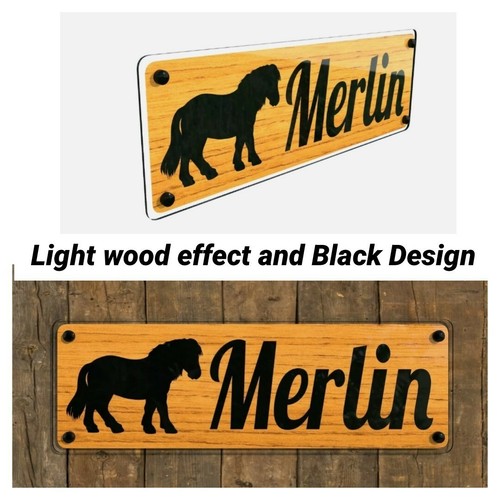 Light wood effect - light, personalised