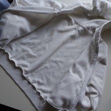 Hollister White Fleece Hoodie