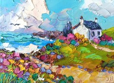 Original Oil Painting Irish